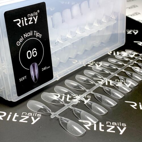 Soft gel nail tips ALMOND 06